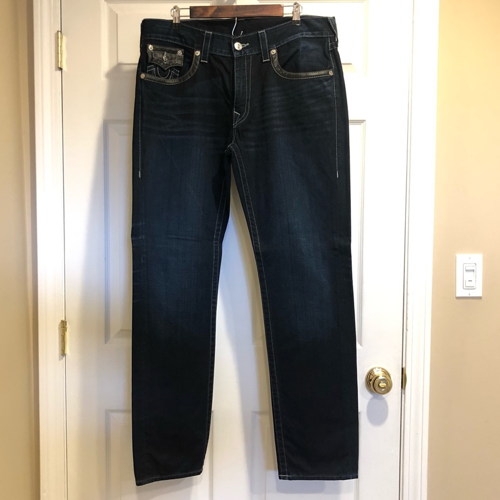 True Religion SKINNY dark wash jeans